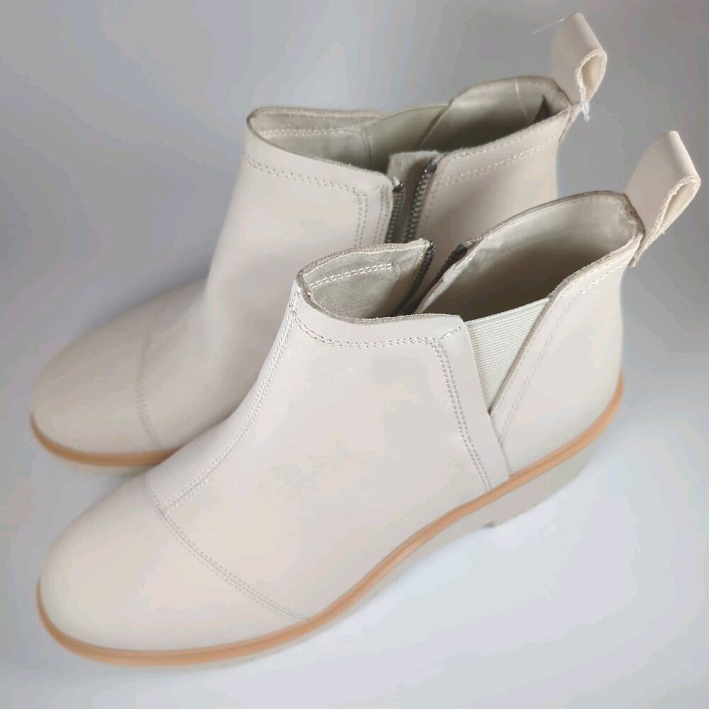Toms Maude Light Sand Leather Women's Size 10 - Picture 9 of 12